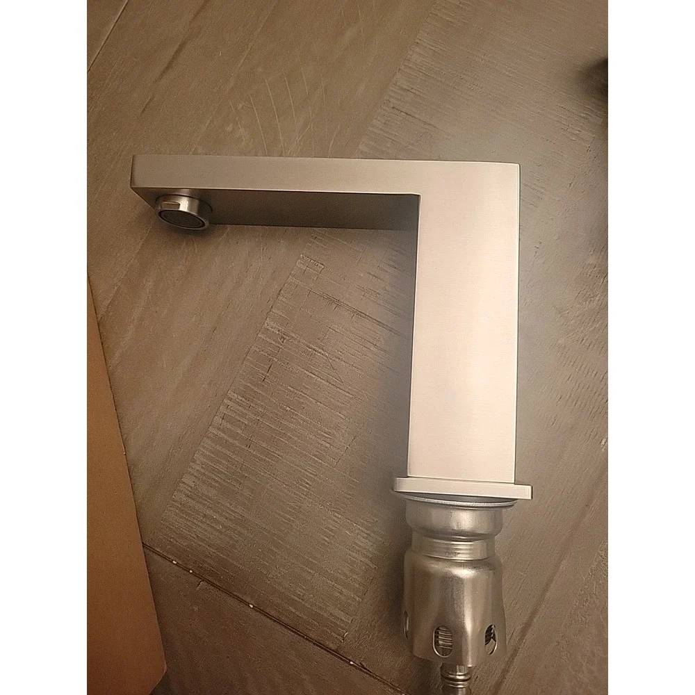 Faucet Matte Brushed Nickel, 2‎ Handle 3 Holes 8 inch Widespread for any sink